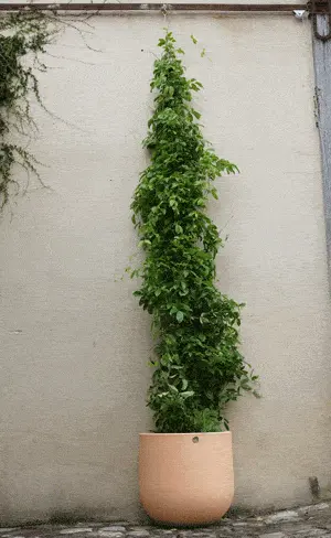 Animation du système I.C.O. pour végétaliser une façade avec une plante grimpante